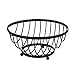 Spectrum Ashley Fruit Basket for Kitchen Counter - Open Wire Vegetable & Fruit Bowl - Traditional Style Produce Storage Stand