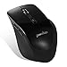 Perixx PERIMICE-716B, Wireless Ergonomic Mouse - Silent Click - Works on Almost Any Surface - Long Battery Life - Black