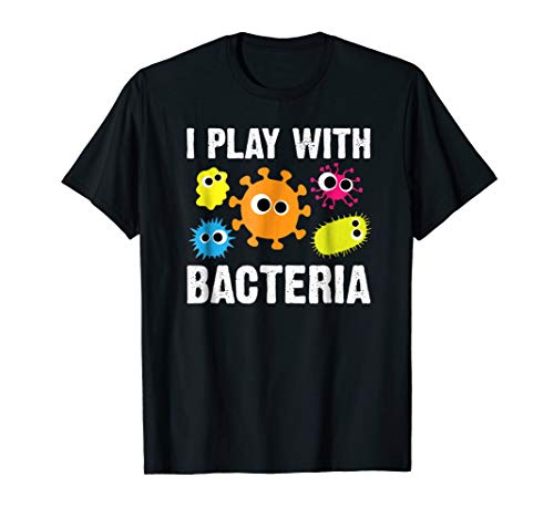Laboratory Technician GiftsBacteria Shirt Funny Microbiology Bacteria Lab T-Shirt T-Shirt