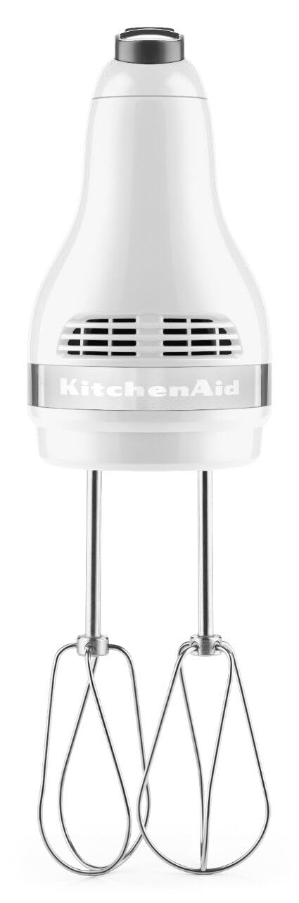 KitchenAid 5 Ultra Power Speed Hand Mixer - KHM512, White