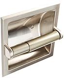 MINTCRAFT 776H-07-SOU  Paper Holder Recess, Brushed Nickel
