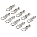 EWCS 4 AWG 5/16" Stud A81927 Marine Grade UL Approved Heavy Duty Tinned Copper Compression Lugs - 10 Per Pack