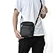 Badiya Men's Fashion Genuine Leather Mini Messenger Cross Body Bag Shoulder Bag (Style 4)