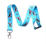 German Shepherd Dog Breed Print Break Away Lanyard Key Chain Id Badge Holder