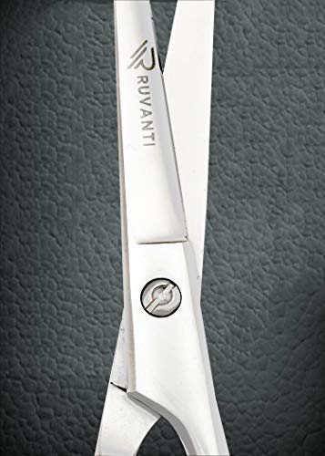 Professional Hair Cutting Scissors - Sharp Blades Hair Shears/Barber Scissors/Mustache Scissors - J2 Stainless Steel Hair Scissors - 6.5\