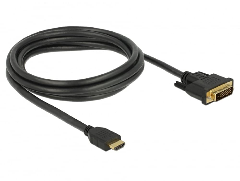 DeLOCK HDMI to DVI 24+1 Cable Bidirectional Video Cable Adapter 2.0m