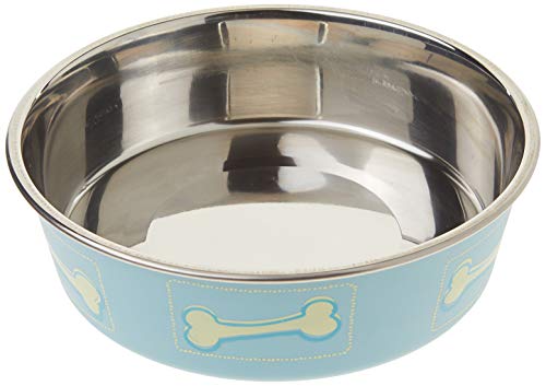 Bella Bowl Perfect Dish with Rubber Ring, Costal Blue