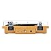 Wrcibo Record Player, Vintage Turntable 3-Speed Belt Drive Vinyl Player LP Record Player with Built-in Stereo Speaker, Aux-in, Headphone Jack, and RCA Output, Natural Woodthumb 2