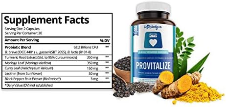 Provitalize Natural Menopause Probiotics For Weight Gain Hot Flashes Night Sweats Low Energy Mood Swings Gut Health Unique Probiotics Formula Amazon Sg Health Personal Care
