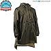 4ucycling Light Weight Easy Carry Wind Raincoat and Outdoor Rain Jacket Poncho,Army-Green,One Size