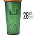 BlenderBottle Collegiate Classic 28-Ounce Shaker Bottle, University of Alabama Crimson Tide - Red/White