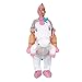 SEASONBLOW Inflatable Costume Adult Fancy Halloween Party Birthday Cosplay Fancy Dress up Suit (unicorn)