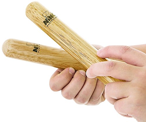 Nino Percussion NP-2 Claves, Egg Shakers & Sleigh Bells Pack