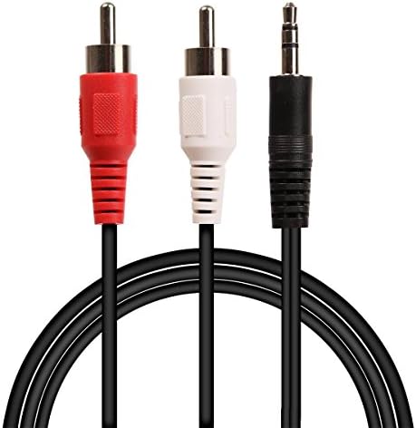 3.5mm to RCA Cable, NEORTX 1.5 Meters 3.5mm Male to 2 RCA Male Audio Auxiliary Stereo Y Splitter Cable