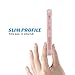 ULAK iPhone 5C Case, Shockproof Soft Silicone Rubber Hard Plastic Hybrid Heavy Duty Protection Kidproof High Impact Case Cover for Apple iPhone 5C-Rose Gold