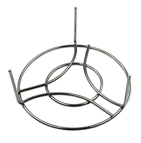 ESYLIFE Stainless Steel Cooking Ware Steaming Rack Stand Pressure Cooker Steam Rack, Diameter 6 Inch, 3 Size a Set - Thumbnail 5
