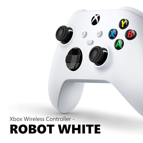 XBOX WIRELESS GAMING CONTROLLER (2025) – ROBOT WHITE – PLAY ON XBOX, WINDOWS, ANDROID, IOS, FIRETV STICKS, SMART TVS, VR HEADSETS