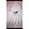 Deep-Drop-Fishing-Rig-5-Mustad-Demon-Circle-60-Hooks-with-Glow-Sleeve