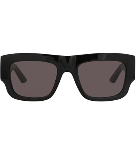 Amazon.com: Alexander McQueen AM0297S Black/Grey 54/17/150 men