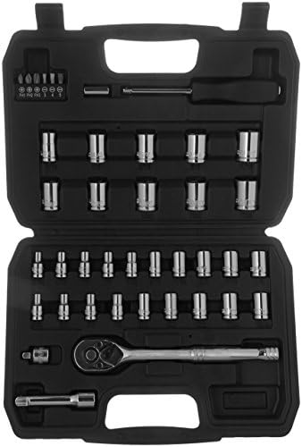 AmazonBasics Mechanics Socket Set (Pack of 40)