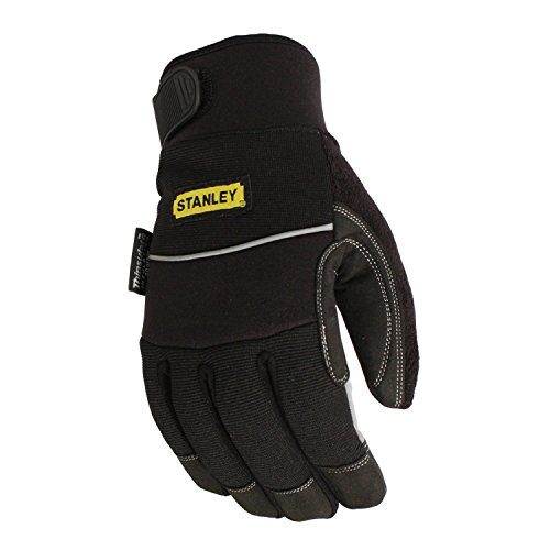 Stanley Winter Waterproof Heavy Duty Thermal Insulated Work Glove Black