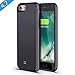 iPhone 8/7 Battery Case,Support Lightning Headphone,Lsmila 2700mAh Ultra Slim Extended Charging Case for iPhone 7/8(4.7’) Battery Charger Case Battery Pack w/Lightning Port,Double Battery-gray