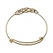 SENFAI Celtic Knot Infinity Expandable Bracelets Good Luck Cross Vintage Bangle (Gold)