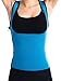 LAZAWG Womens Slimming Sweat Vest Hot Neoprene Shirt Body Shapers for Weight Loss Blue 2XL(Fulfilled by Amazon)