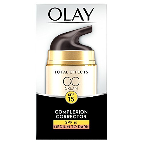 Olay SPF 15 Total Effects CC Cream Complexion Corrector for Women, Medium to Dark, 1.7 Ounce