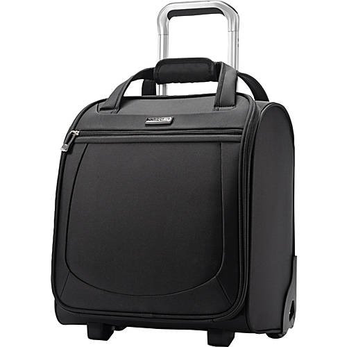 Samsonite mightlight 2 softside wheeled boarding bag, black