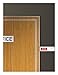 White Do Not Disturb Sign for Home, Hotels, and Offices (Don't Disturb, Welcome Signs)