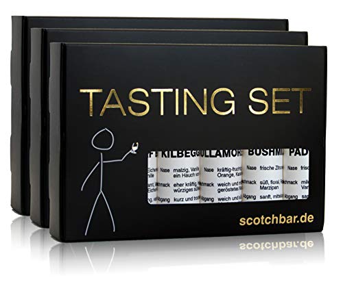 Großes Einsteiger Tasting Set mit Whisky aus Schottland, Whiskey aus Irland, Bourbon aus den USA inklusive… – Bild 4