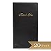 Set of 20 - TrueCraftware Guest Check Presenter with Gold Thank You Imprint - 5.5