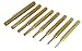Utopia Tool's Gunsmithing 8PC Brass Pin Punch Set