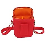 zdMoon Red Digital Camera Case Bags Cover For Sony DSC-RX100II RX100 RX100III RX100 IV M4 HX50 a5000 a5100 NEX-5T