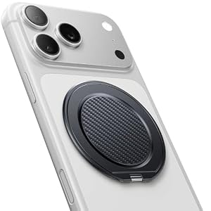 【2026極薄型·MagRing Slim】Andobil スマホリング Mag-safe リング 薄型 磁力4KG 超耐久なヒンジ 指の痛みなし