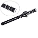 Ritche Genuine Leather NATO strap 22mm Black Replacement timex weekender watch band