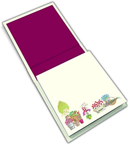 Quire Memo Block - Fleuriste - 200 Pages - Size 115mm x 115mm - Image 4