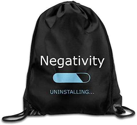 PADDI Negativity Unistalling Drawstring Gym Bag