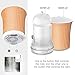 Zookki Essential Oil Diffuser, 200ml Ultrasonic Aromatherapy Diffuser Humidifier with Adjustable Mist Mode, 8 Colors LED Lights Changeable and Waterle (wood grain 2 pack) …