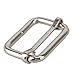 LEORX Metal Sliding Bar Tri-Glides Wire-Formed Roller Pin Buckles Slider Strap Adjuster 25mm Pack of 20