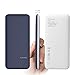 PURIDEA S4 6600mAh 2.4A Output Portable Charger, Dual USB Power Bank External Battery Backup Pack (1.5A Input Li-polymer Battery Banks) for Apple iPhone 5 6 Plus Samsung HTC Nokia LG Sony,Navy Blue