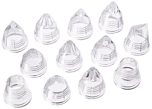 Click Here to See More Images Matfer Polycarbonate Interchangeable Pastry Tubes, Set Of Ten