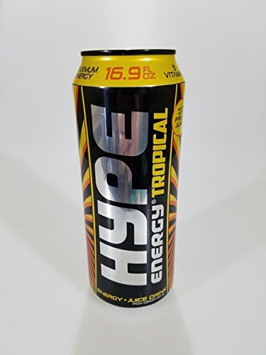 Hype Energy Drinks (Tropical)