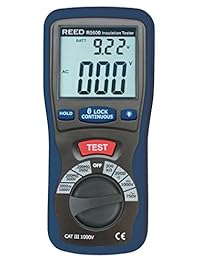 Comprobador de aislamiento y multímetro marca Reed , 1
