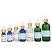 Wisdompro Floral Label Stickers, 192 Pcs Self Adhesive Gift Tag Stickers Blank Write on Label for Essential Oil Bottles, Jars and Food Containers - 2.5 x 1.2 inch