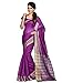 Shonaya Purple Banarasi SIlk Woven Work saree &Unstitched Blouse Piece,Free Size