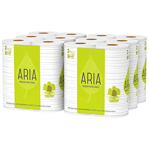 Aria Premium, Earth Friendly Paper Towels, Pick A Size, 12=29 Regular