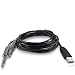 BEHRINGER 2 Stereo 1/4" Line In to USB Interface Cable Black, (LINE2USB) primary