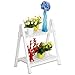 Furinno FNCP-33036 2-Tier Solid Pine Wood Outdoor Plant Shelves